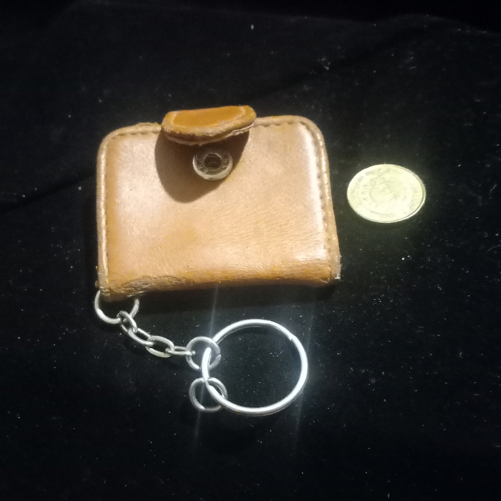 2 Photo Leather Key Chain